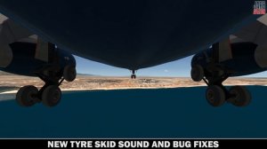 New A330 Engine and New Tyre Skid Sound | New Update 1.1.1 | RFS - Real Flight Simulator