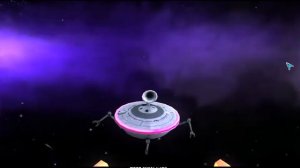 Концовка игры Spore (долетел до середины вселеной)