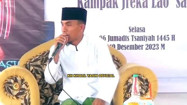 E pestol Tak Mampan || Ceramah Kh Kholil Yasin Terbaru 2024 Paling Kocak Dan Ber Ilmu