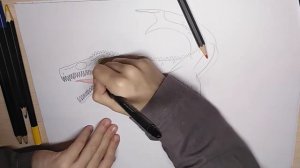 Рисую мозазавра