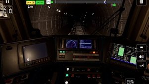 игра в субтранзит драйв поездка на составе Ока 81-760 от станции Третьяковская до Новокосино