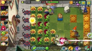 Plants vs Zombies 2: MODERN DAY Walkthrough Day 6 Newspaper Zombies