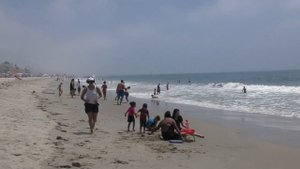 Пляж и особняки Малибу Калифорния США