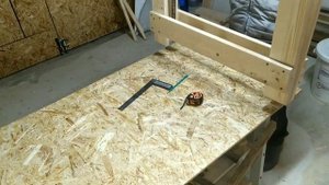 Складные козлы. Из обрезков доски.