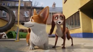 Ванда подлизывается к Рексу / отрывок «Королевский Корги»