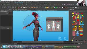 Скрипт для Maya, исправляющий перекруты локтей
