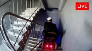 In a wheelchair to the 20th floor Live on air Caterwil GTS3 review