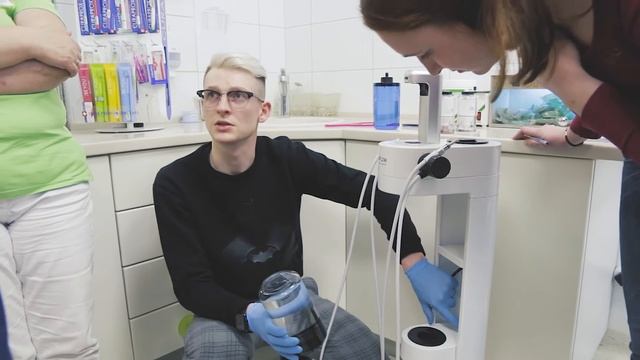Мастер-класс Г. Асеева по проведению комплекса гигиены полости рта на AIRFLOW Prophylaxis Master