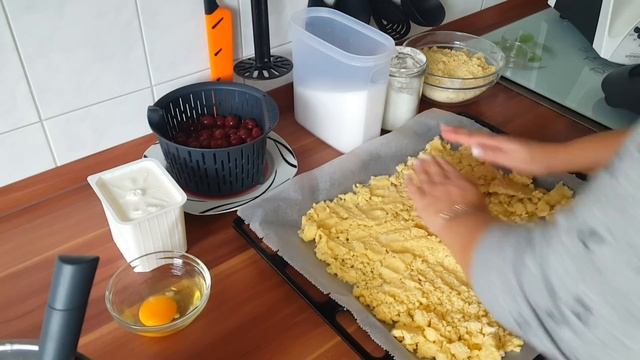 Вишнёвый Пирог с Крошкой | Термомикс® Рецепты | Thermomix® | IRAplusTHERMI