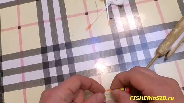 Поплавочная удочка для зимней рыбалки.