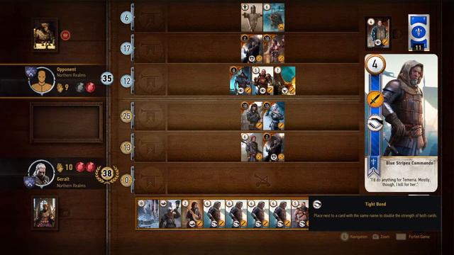 Win the Gwent Card Battle against the halflings (Dead Man's Party) Witcher 3 Hearts of Stone смотреть онлайн