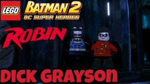 Все Катсцены с Робином в LEGO Batman 2 DC Super Heroes