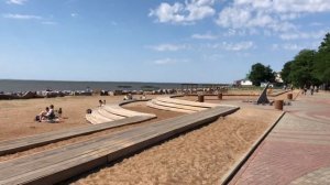 Пляж Морские Дубки в п. Лисий нос