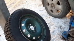Замена летней авторезины на новую зимнюю, декабрь - с запозданием во времени