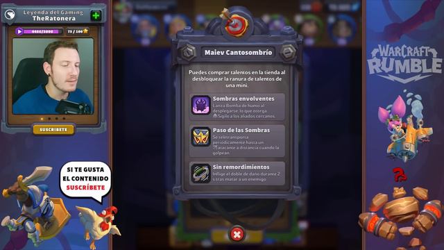 LOS MEJORES LÍDERES DEL JUEGO *PVP Y PVE* - GUIA COMPLETA - WARCRAFT RUMBLE смотреть онлайн