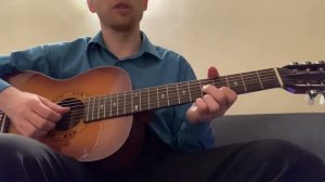 Юрий Визбор - Хибины - семиструнная гитара - как играть - аккорды и разбор.