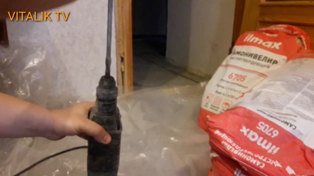 Наливной пол в квартире. Простой наливной пол