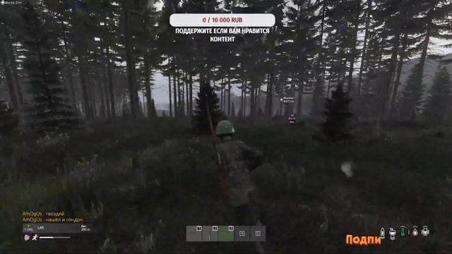 Стрим Общаемся и бегаем в Dayz
