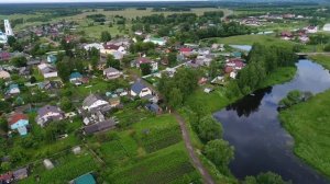 Полёт над селом "Диево-городище"