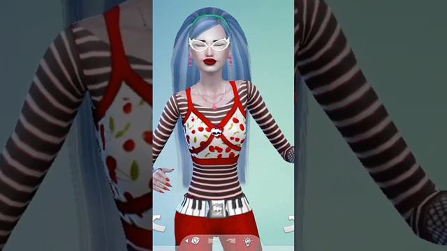 Гулия Йелпс💙 #рекомендации #sims4 #monsterhigh