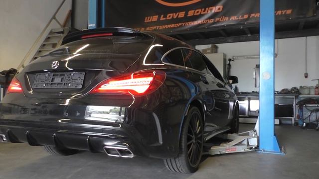 Mercedes CLA 45 AMG Stage 3 Auspuffumbau by HDH-Concepts смотреть онлайн