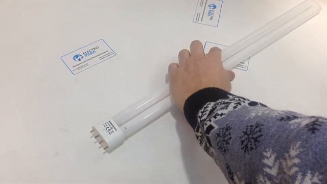 OSRAM DULUX L 55W/865 2G11, обзор энергосберегающей лампы смотреть онлайн