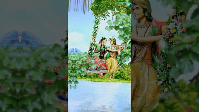 Bhajman Radhe Govinda Full Screen Video Status ?