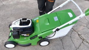 Viking MB 545 VE Benzin Rasenmäher mit Radantrieb, Elektrostart und Briggs und Stratton Motor