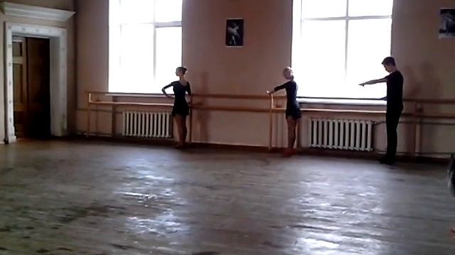 Урок народного танца - Плие №1