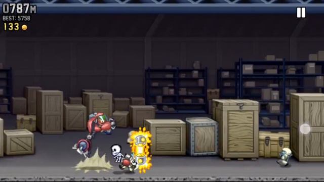 Jetpack joyride play coin magnet & flash Gadgets смотреть онлайн