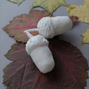 Жёлудь из ваты. 1 часть