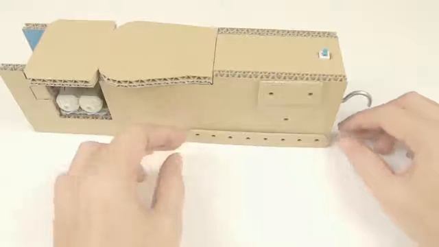 Как сделать Картонный пулемет М1919 который стреляет