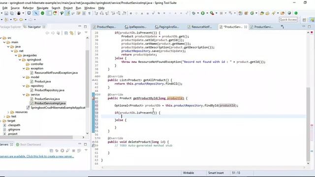 Spring Boot CRUD Example with JPA / Hibernate