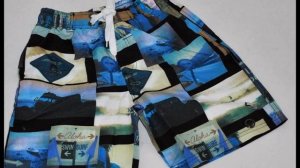 Модные стильные брендовые пляжные шорты  для мальчика