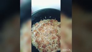 #простоивкусно  Белорусская кухня / отварной картофель с салом и луком в сметане