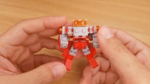 LEGO brick robot transformers tutorial - crab combiner robot - Crab Bros