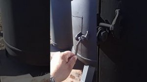 мангал коптильня горячего копчения из газовых баллонов