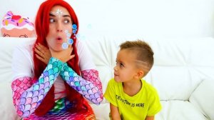 Влад и Никита и История о том, как мама превратилась в русалку