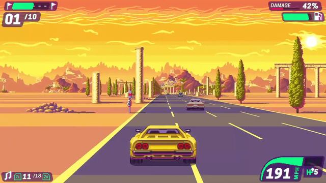 80'S OVERDRIVE (Nintendo Switch) - Walkthrouth / Прохождение (Part 1 Of 3)