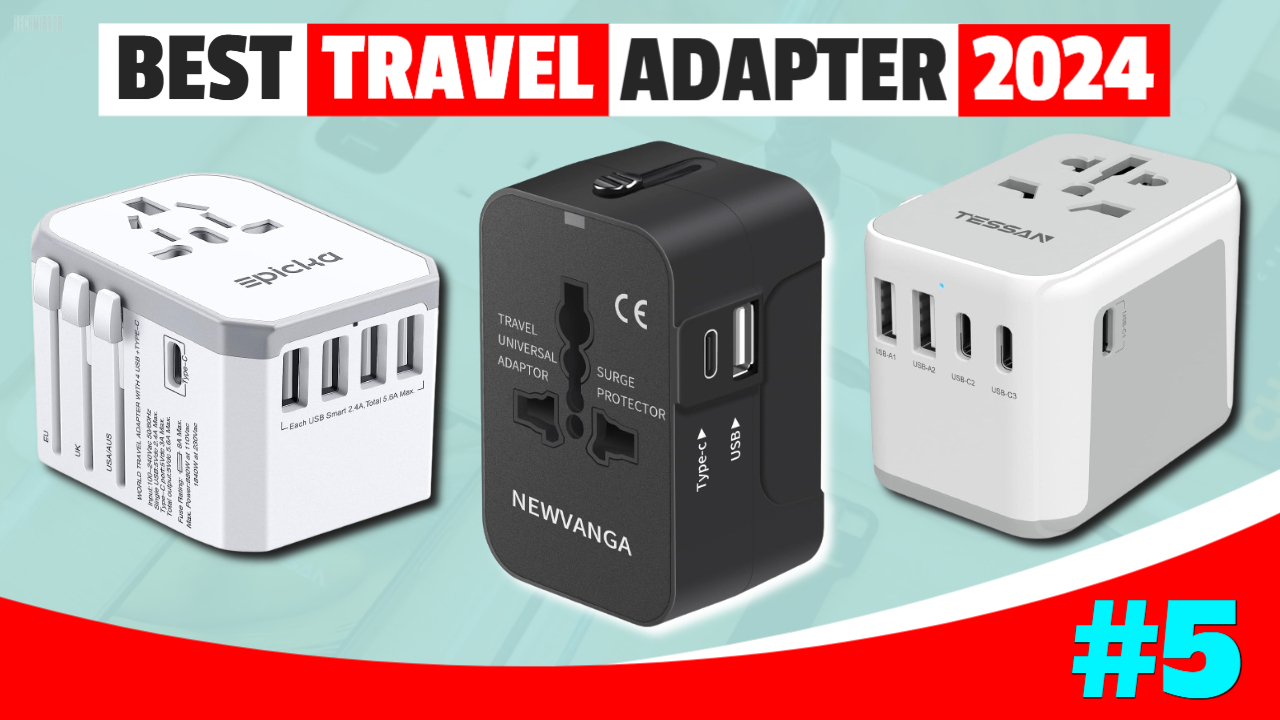 Best Travel Adapter Of 2024 | Top 5 Universal Travel Adapters Review смотреть онлайн