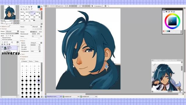 Трудности при рисовании коммишек - Минусы рисования на заказ - Speedpaint Кэйа Альберих смотреть онлайн