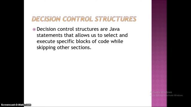 Answer Control Structures in Java смотреть онлайн