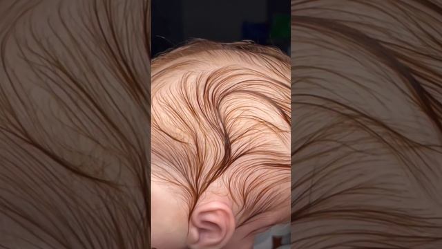 Лучшая работа по прошивке волос кукле Реборн которую я когда либо видела. (Рутинг)