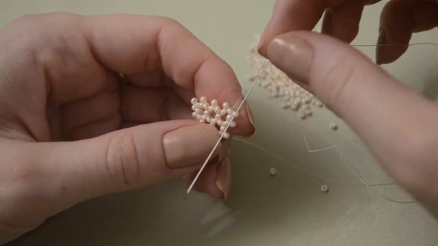 Кружевные серёжки из бисера. Бисероплетение. Мастер класс смотреть онлайн