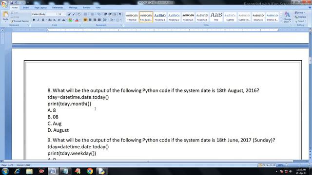 OLevel M3 R5 Frequently Ask Top 30 Python MCQ for July 2023 Exam | OLevel m3 r5 for mcqs july 2023 смотреть онлайн