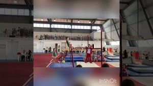 Спортивная гимнастика! Третий взрослый брусья…