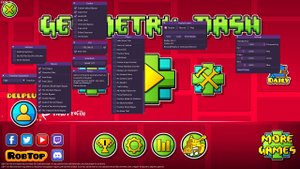 НОВОЕ ОБНОВЛЕННОЕ ЧИТ-МЕНЮ НА GEOMETRY DASH 2.2