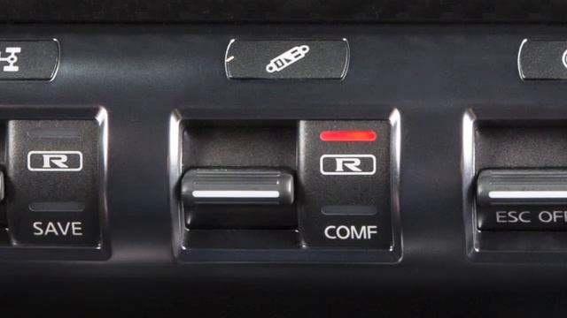 2015 NISSAN GT-R - VDC, Transmission and Suspension Setup Switches