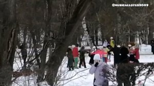 "Каравай" новогодняя обрядовая хороводная песня-игра