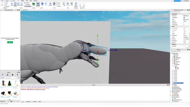 Timlapse Roblox studio build | Dinosaur смотреть онлайн